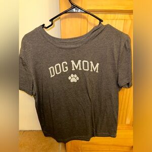 Dog Mom Crop Top - M
